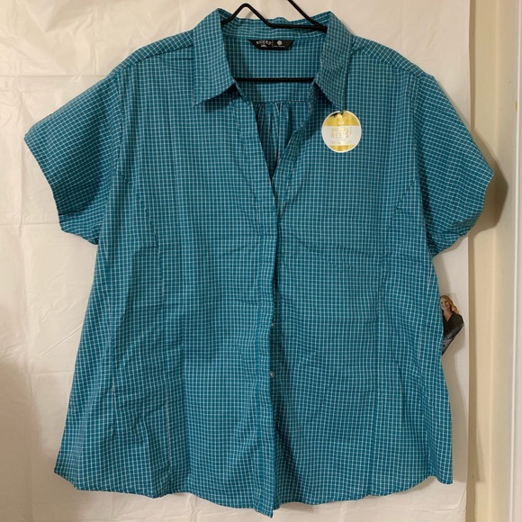 Riders by Lee Button up Shirts, 2X NWT, Pink &Blue - Picture 4 of 8